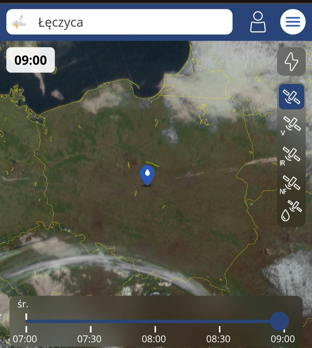 W pogodzie bez zmian, choć dzisiejszej nocy temp min nie była na minusie i wyniosła 1-2°C. Od samego rana mamy bezchmurne/niemal bezchmurne niebo w towarzystwie chmur piętra wysokiego. Jeśli chodzi o temp max to osiągnie 10-12°C, a więc przyjemnie jak na początek wiosny 😊