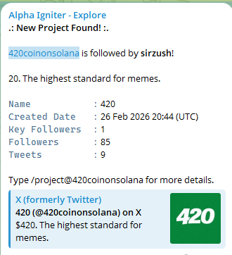 Alpha Igniter tweet media