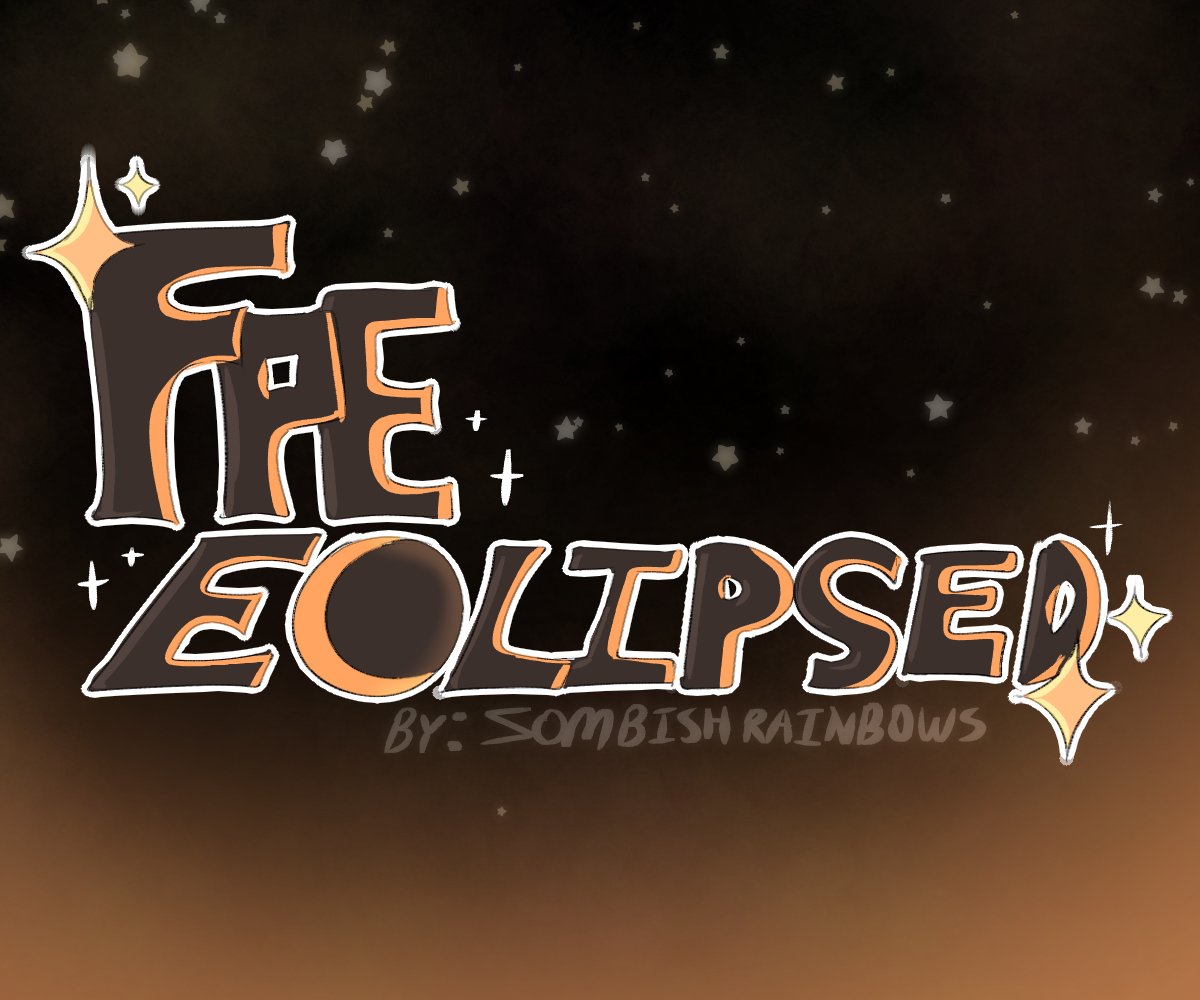 FPE: ECLIPSED    

An upcoming au of mine.  An eclipse has settled apon the sky, cursed a sky that was once painted with gorgeous shades of blue, now painted in a dark black.  

The eclipse is eternal.
#fundamentalpapereducationᅠ 
#fundamentalpapereducationAU