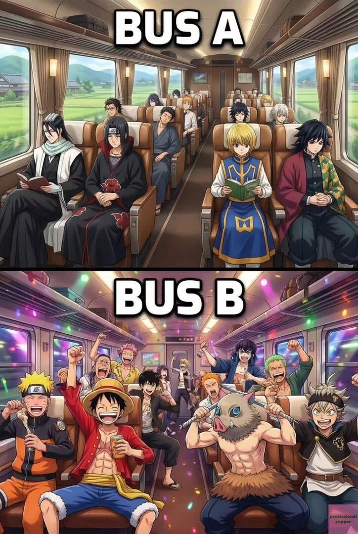 CW // ANIME

yap! kalian bakal pilih bis nomor berapa?