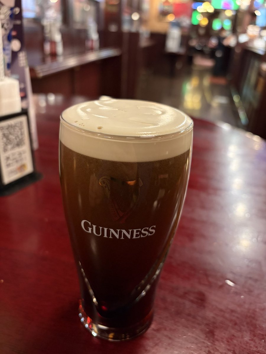 無い頭をフル回転させた今日、やっぱり欲するのはGuinness
クリーミーな泡と優しいコク、そして控えめなアルコールが私を労ってくれます