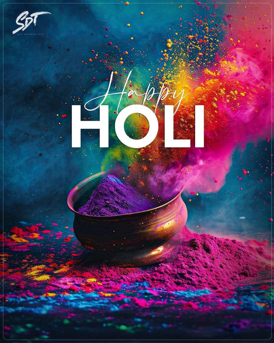 sauravsabhlok's tweet photo. Wishing everyone a vibrant and joyful Holi filled with colors of love, laughter, and happiness 🌸✨

May this beautiful festival of colors brighten your life with positivity and new beginnings.

Happy Holi to you and your family! 🎨🌈

#HappyHoli 
#Holi2026 https://t.co/W3nxj1sjfZ