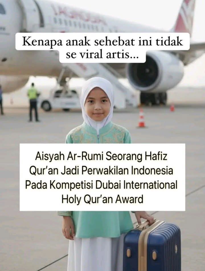 Yang katamya negara dengan umat Islam terbesar di dunia, namun tak ada berita  bagi anak sehebat ini.