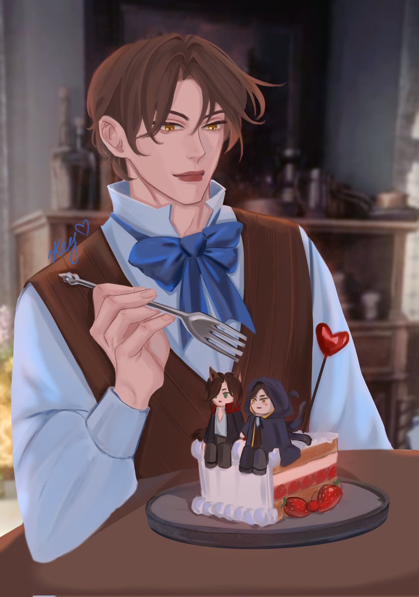 key_to_infinity's tweet photo. Happy birthday, my dear✨️🔮

#LordOfMysteries #lotm #kleinmoretti https://t.co/3WmYwnbfYE