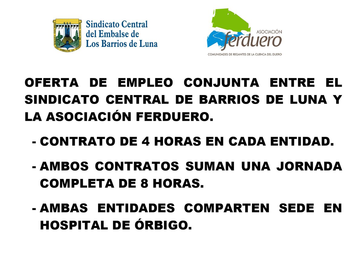 ANUNCIO CONCURSO JEFE DEL SERVICIO TÉCNICO (OFERTA DE TRABAJO)
ferduero.es/anuncio-concur…