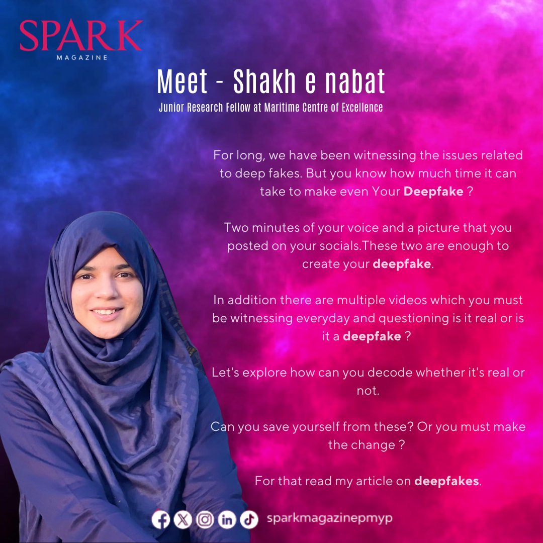 Meet the contributor – Shakhenabat Randhawa 🌟

A publication of the Prime Minister's Youth Programme

Download Now : pmyp.gov.pk/spark

#SPARK #SPARKMAGAZINE #PMYP #PMsYouthProgram #youthheroes #ComingSoon