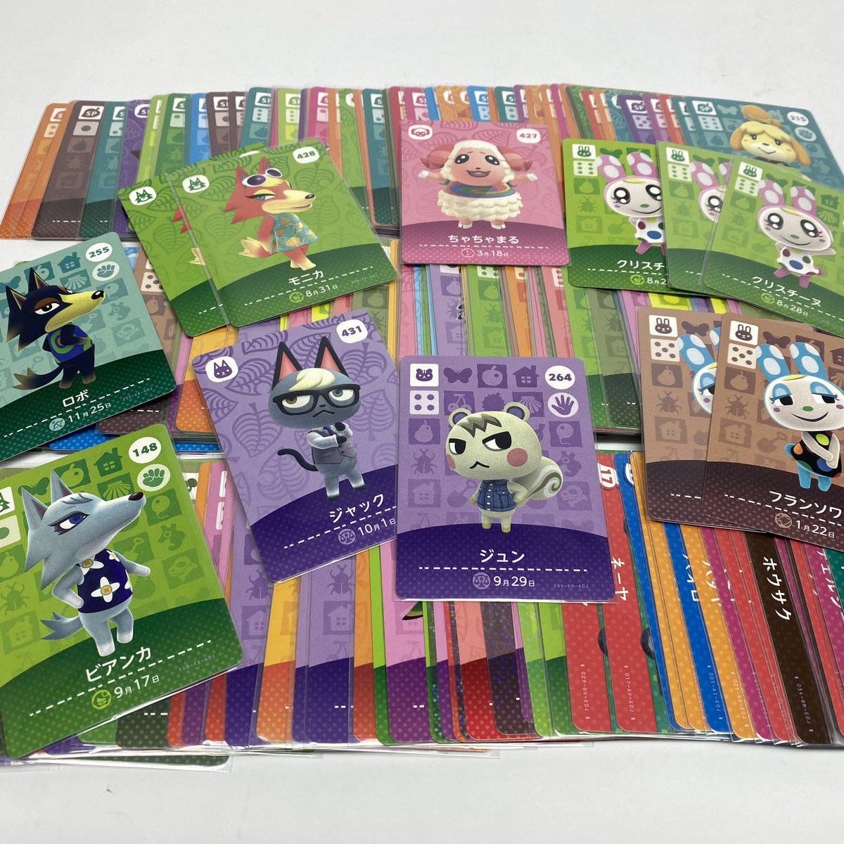 ジュン、ジャック、ビアンカなど人気の住民含むamiiboカードを沢山お