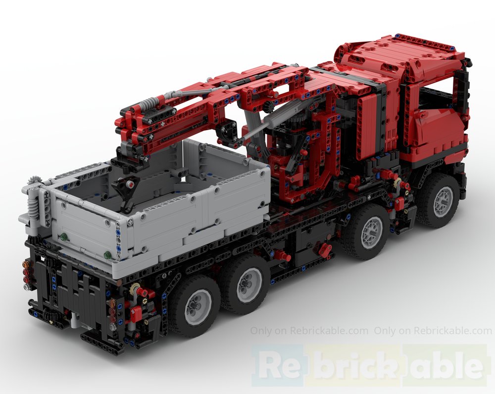 Rebrickable's tweet photo. Crane Truck (inspired by 8258) by etaleTechnic https://t.co/HtenOsZgWK #lego #rebrickable #legomoc https://t.co/zqpAjKvK8C
