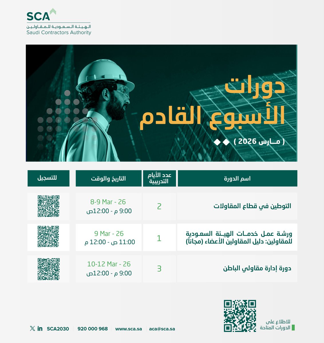 الهيئة السعودية للمقاولين tweet media