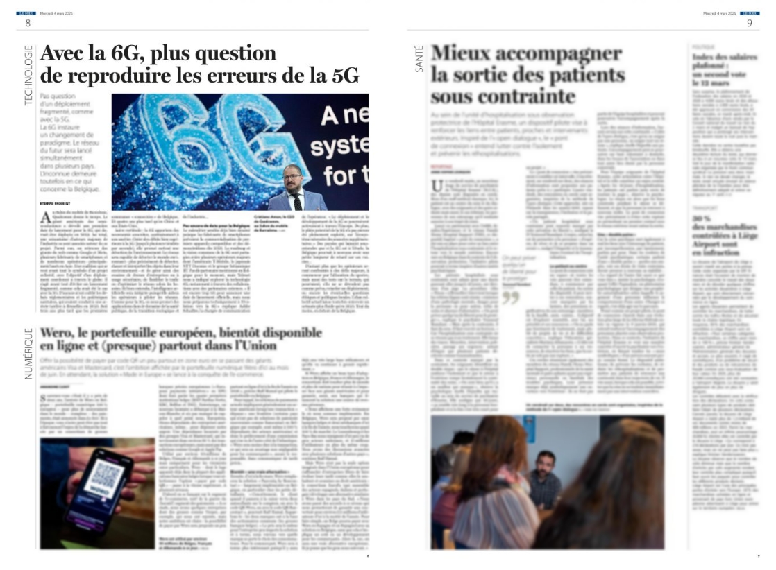 etiennefroment's tweet photo. "Pas question d’un déploiement fragmenté, comme avec la 5G. La 6G instaure un changement de paradigme. Le réseau du futur sera lancé simultanément dans plusieurs pays. L’inconnue demeure toutefois en ce qui concerne la Belgique."

L'article complet ici : https://t.co/BQsV1PoYrL https://t.co/moIVT46JXJ