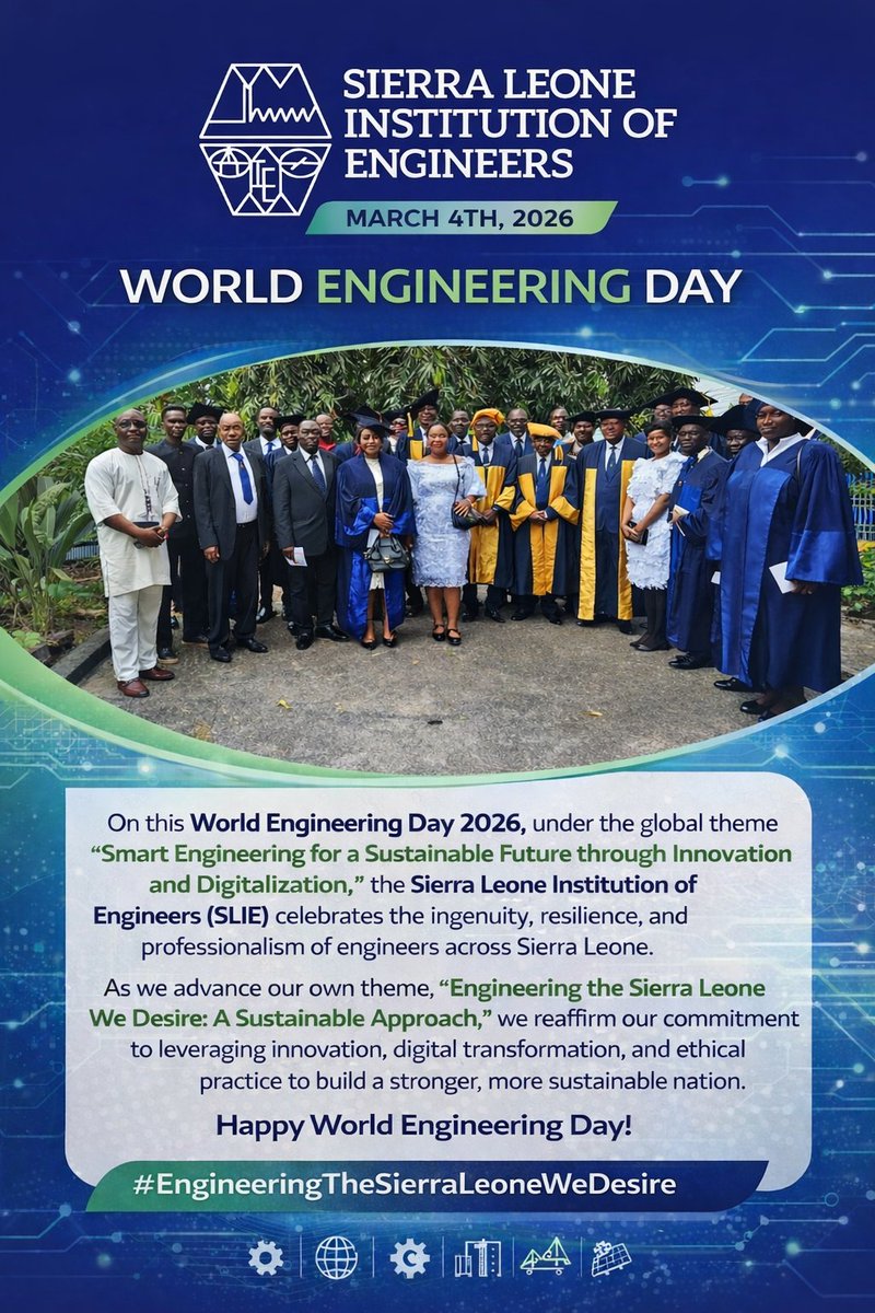 The Sierra Leone Institution of Engineers tweet media