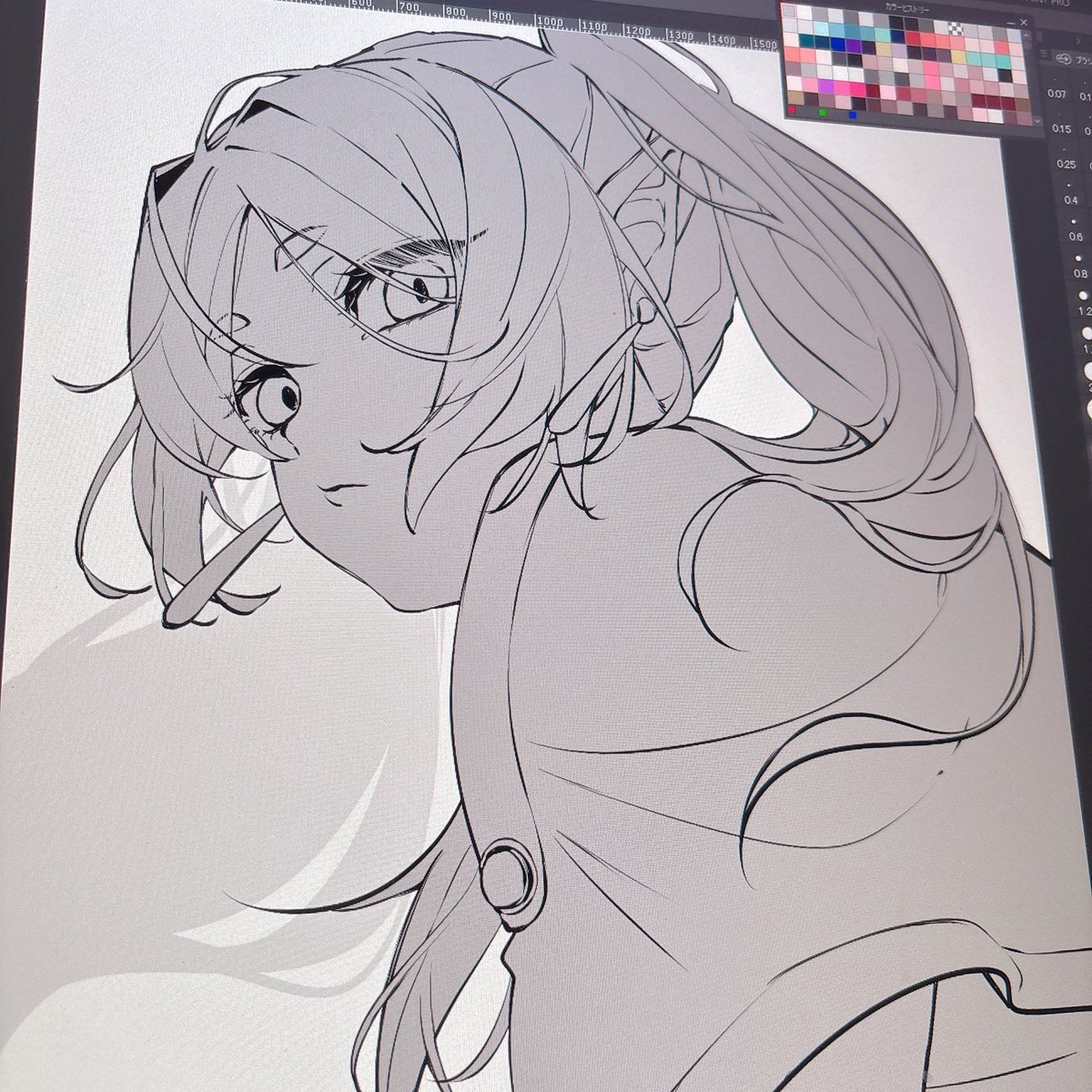描きかけフリーレン