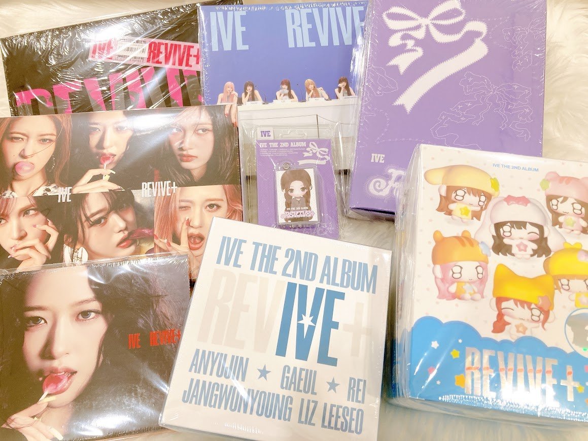 💗#IVE ​商品情報💗 IVE THE 2ND ALBUM [REVIVE+] 絶賛販売中です