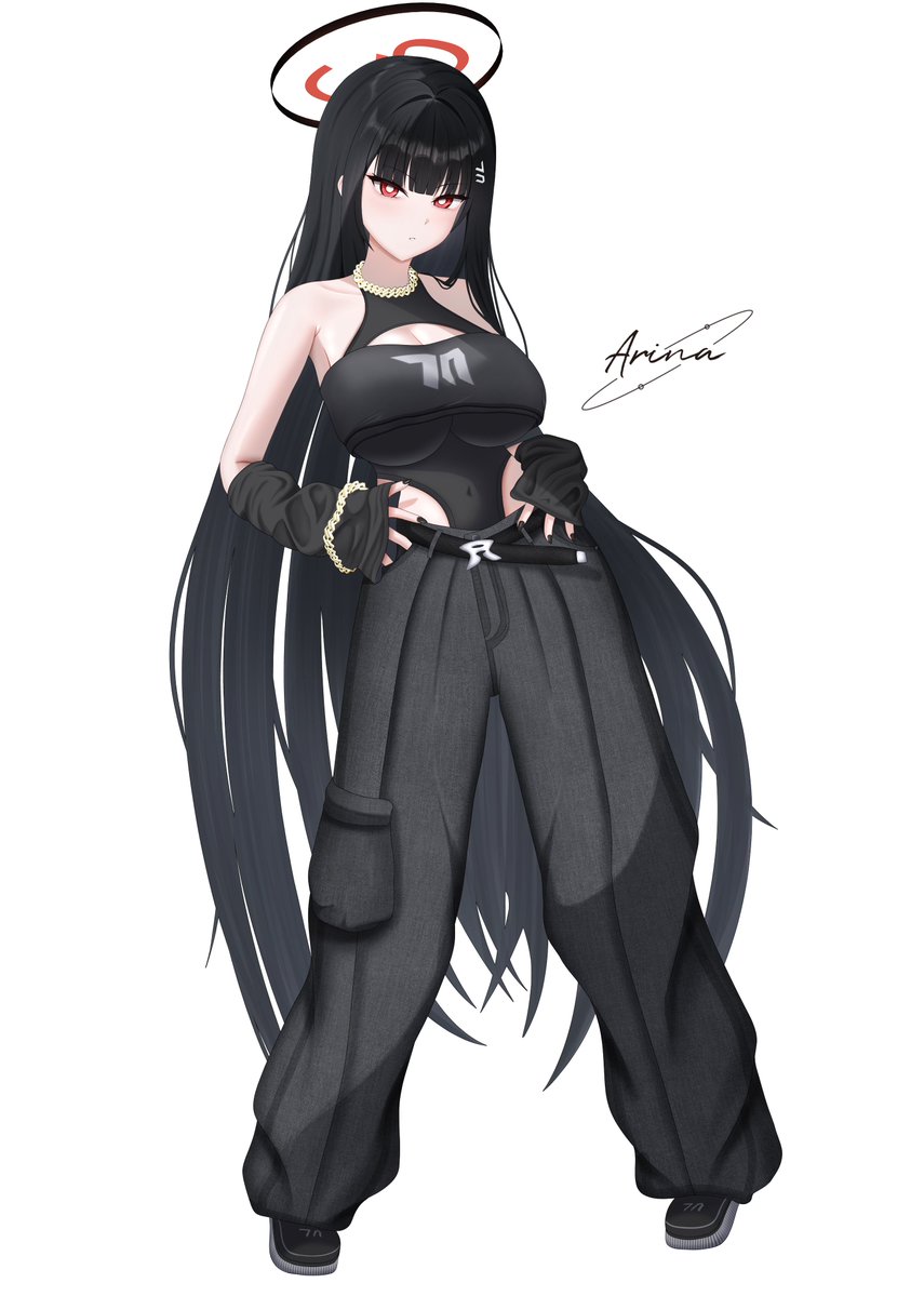 street rio🖤
#ブルアカ  #調月リオ