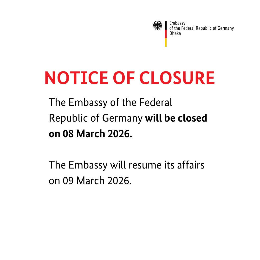 Germany in Bangladesh tweet media