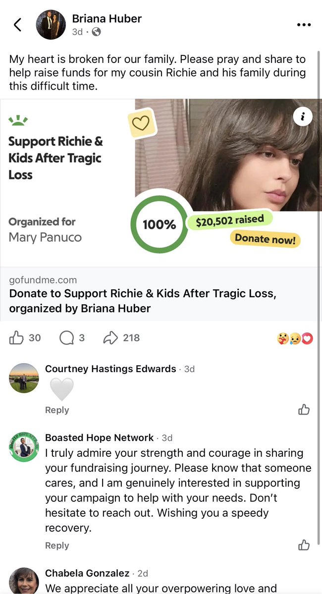 Go check out the go fund me

9thKPadCPT72pYJfUCoAVtX2qEChNU3m5rLR31rcpump