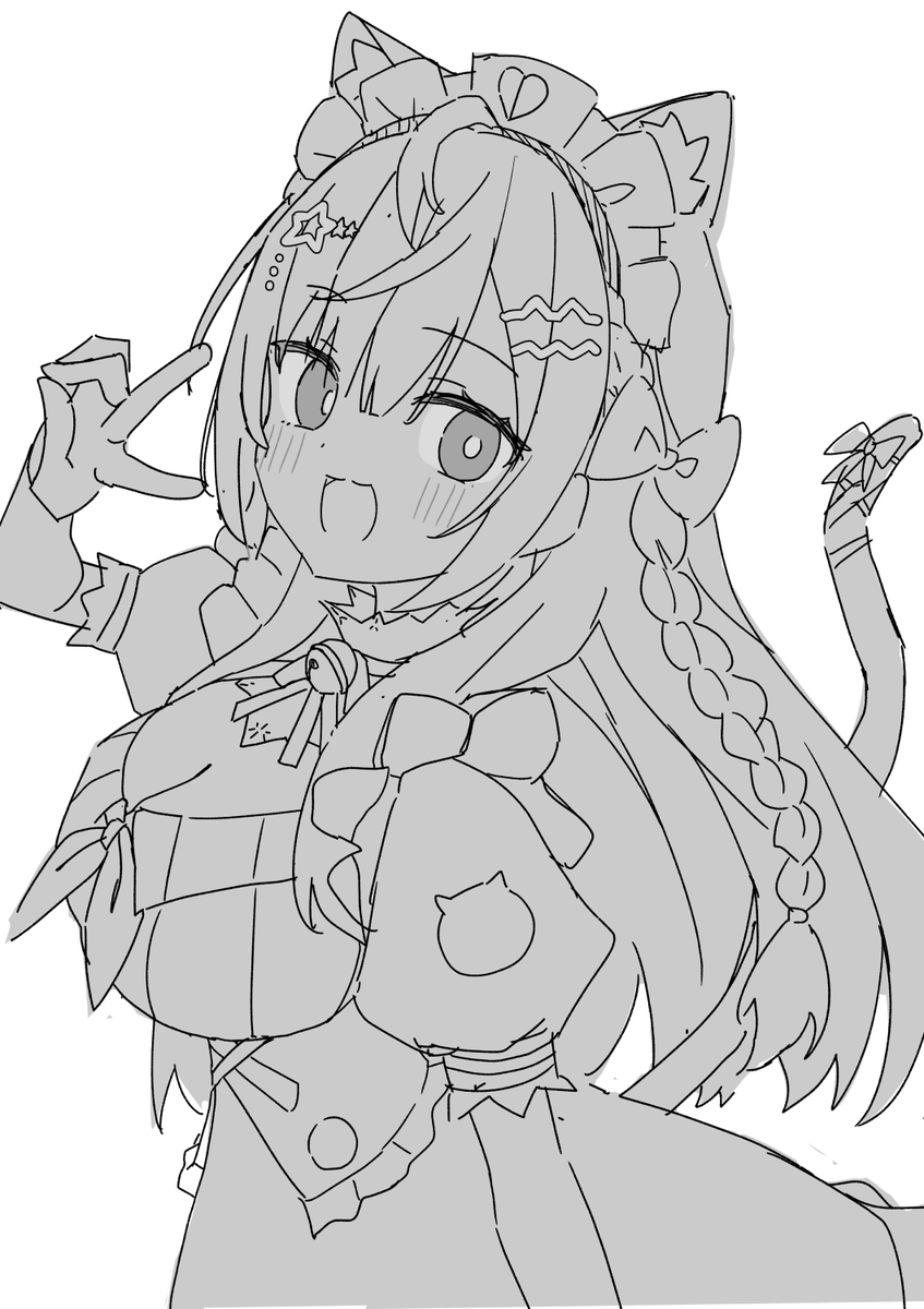 ワンドロでさくたん!
色全く塗れなかった……
 #さくなあーと 