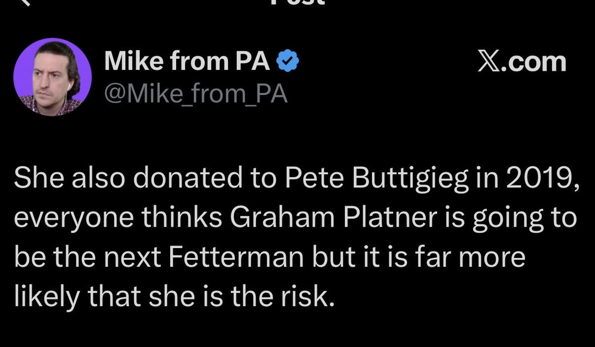 You can't be acting like this if you voted for bush and McCain and your mom was a republican politician