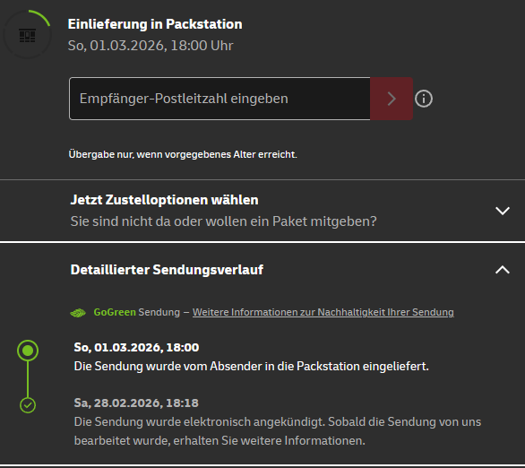 MoschinhoTV's tweet photo. Hallo @DHLPaket, könntet Ihr euch das mal anschauen? 
Ich habe Sonntag mehrere Sendungen verschickt, alle wurden auch am Montag aus der Packstation entnommen, bis auf diese eine...

Wurde nun vom Empfänger angeschrieben was da los sei. https://t.co/NCyBPCH4UH