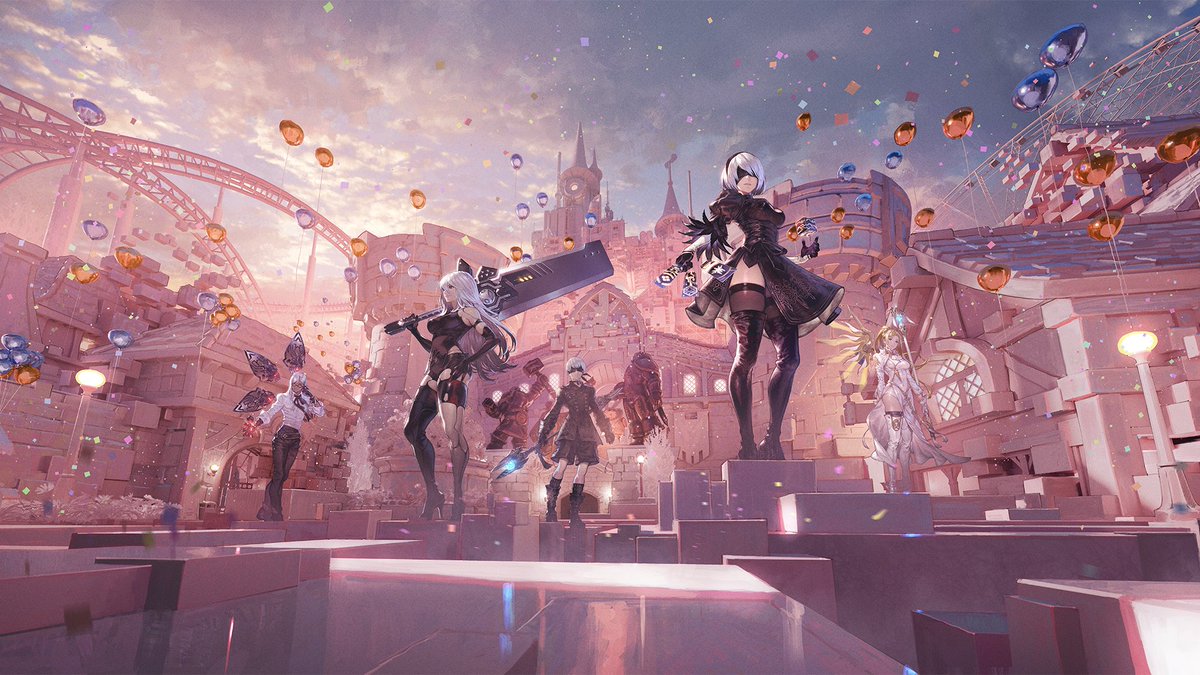 New #Overwatch x Nier: Automata collab starts on March 10 (20:00 CET)

Blizzard has shared an official artwork for this collab featuring new skins for Lifeweaver, Vendetta, Wuyang, Kiriko and Mercy.