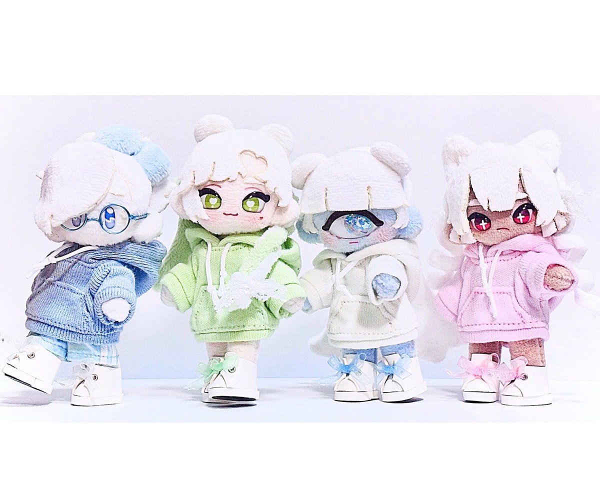 全員白髪だけど
全員スキンカラーが違くて
大変愛い....😭🤍