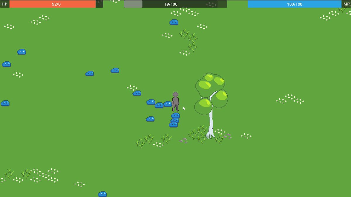 Recently, I've been trying out various prototypes, but nothing really "clicked" as a fun NSFW game...

I might return to tried-and-tested Visual Novels, Stat Raisers, and Clickers.
#gamedev #indiedev #nsfw