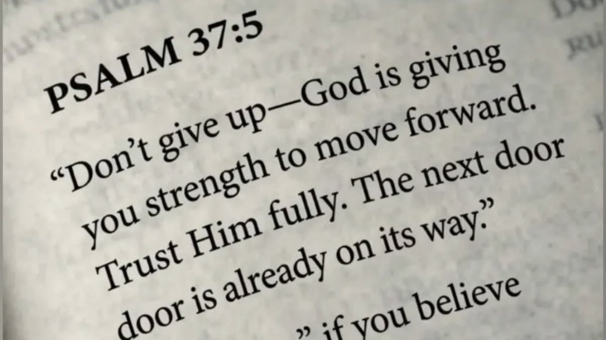 Trust the process #Believe thank you Lord 🙏