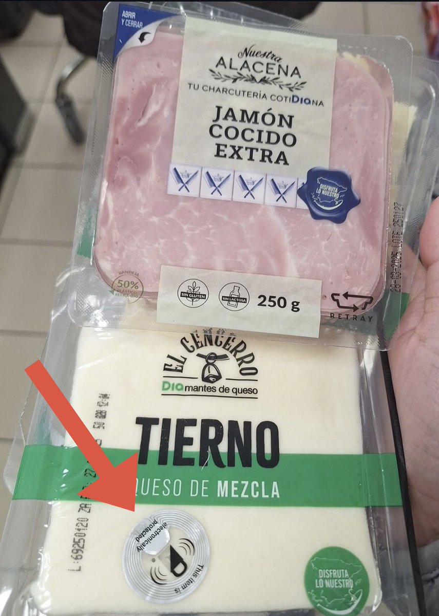 ✅TEST QI✅

Il candidato spieghi brevemente, per quale motivo in Spagna il formaggio ha una etichetta anti taccheggio, mentre il prosciutto no⁉️

Vediamo quanti indovinano la risposta giusta.

Please retweet