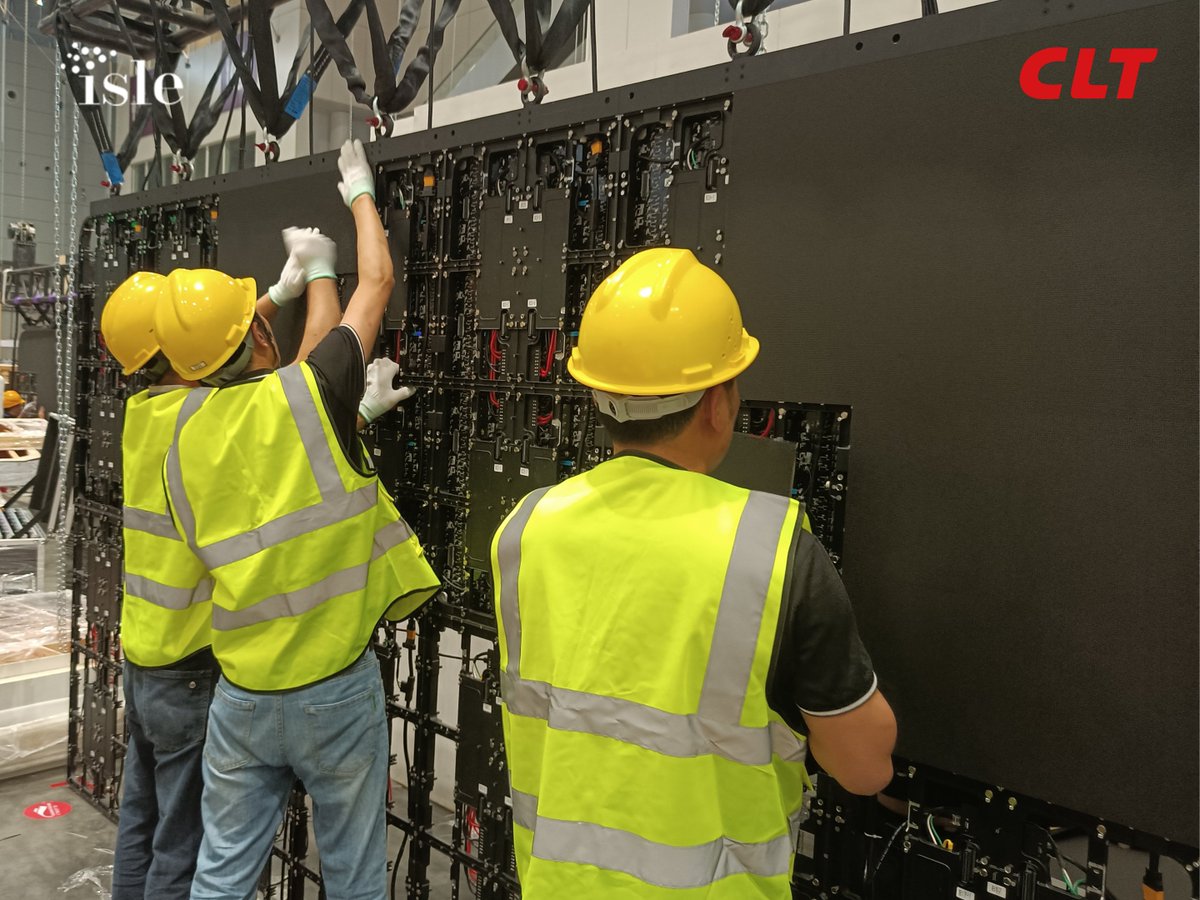 LedClt's tweet photo. ๐งThe wait is almost over! We're getting ready for #ISLE2026!
Our stand is going up, the tech team's in full prep mode, building something truly special at ๐๐๐.
#CLT #CLTLED #ISLE #CreativeLED #MovableLED #LEDScreen #LEDallinone #LEDDisplay #exhibition https://t.co/5uvsUDUjzr