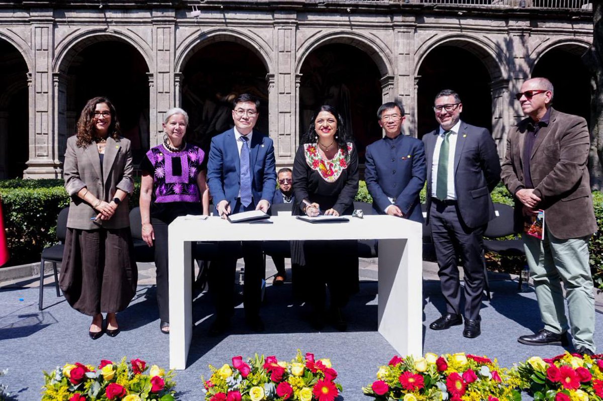 Embajada de México en China tweet media