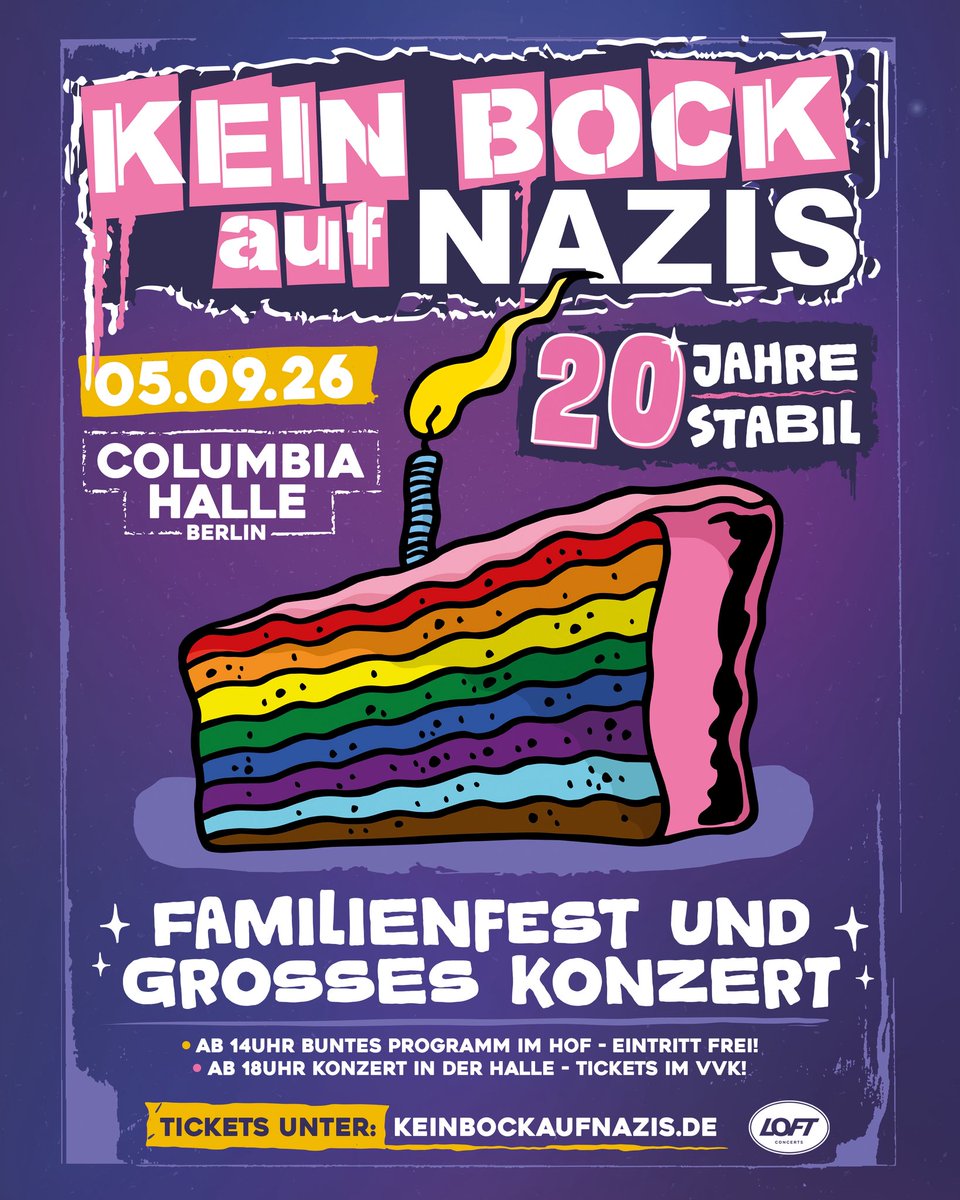Wir feiern Geburtstag. Es wird extrem gut! Holt euch Tickets, bevor alle weg sind!

kban.hamburgrecords.com/tickets.html