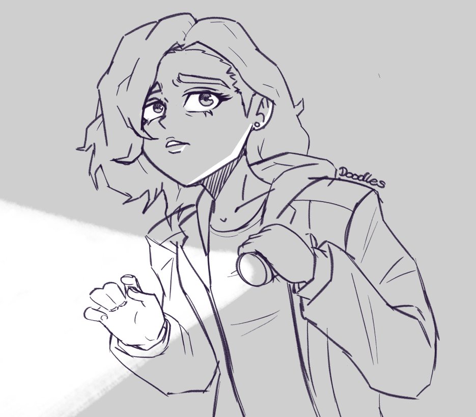 DoodlesAnimPlus's tweet photo. I beat Resident Evil: requiem the other night and wanted to draw Grace https://t.co/AeQDqmRKuj