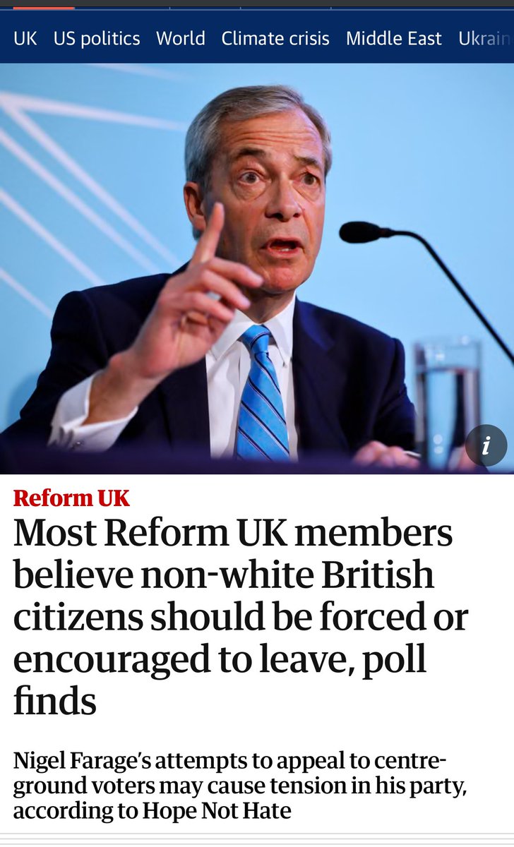Remember that time when I told you all that <a href="/reformparty_uk/">Reform UK</a>  was for racists? And how you all laughed and ridiculed me and yet time and time again I keep getting proven right! Its SO funny.
NATIONAL FRONT REBADGED.
The BBC and media need to stop pandering to Farage and stop