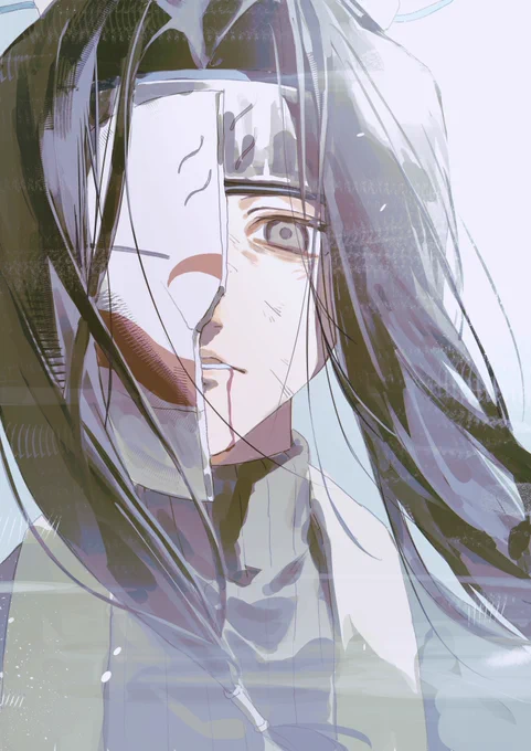 今日のワンドロ388 NARUTO -ナルト-の白です