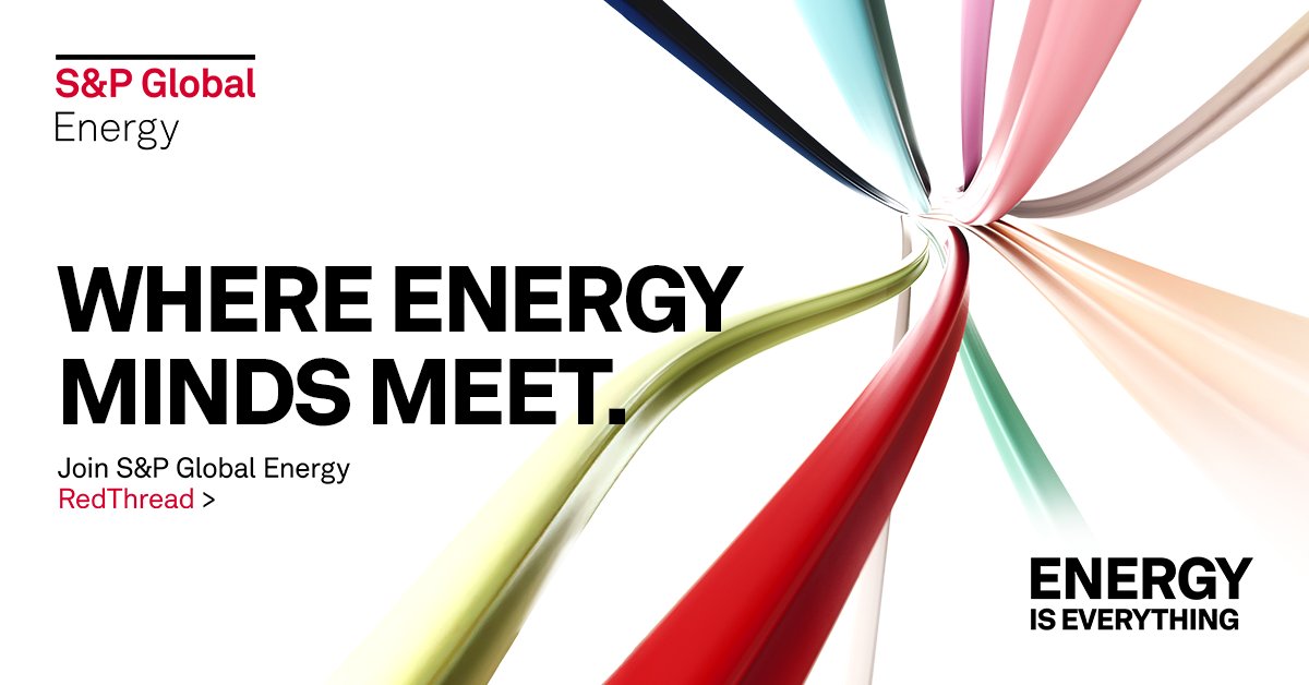 RedThread199's tweet photo. Where Energy Minds Connect ⚡

RedThread brings peers and S&amp;P Global Energy experts together to exchange ideas, share expertise, and stay ahead of market trends across the energy ecosystem. 🌍💡

Join the community 🤝 and help shape the future of energy. #FollowtheThread https://t.co/xGRvynOWtA