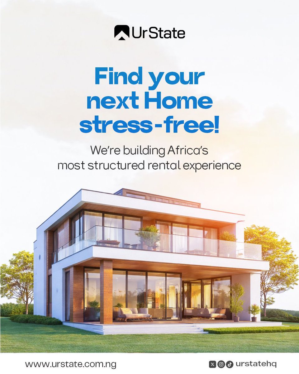 urstatehq's tweet image. Finding a house in Lagos shouldn’t feel stressful.

No chaos.
No confusion.
No hidden charges.

Just verified listings and a smoother rental process.

That’s the standard we’re building at Urstate.

#LagosRealEstate #RentInLagos #Urstate