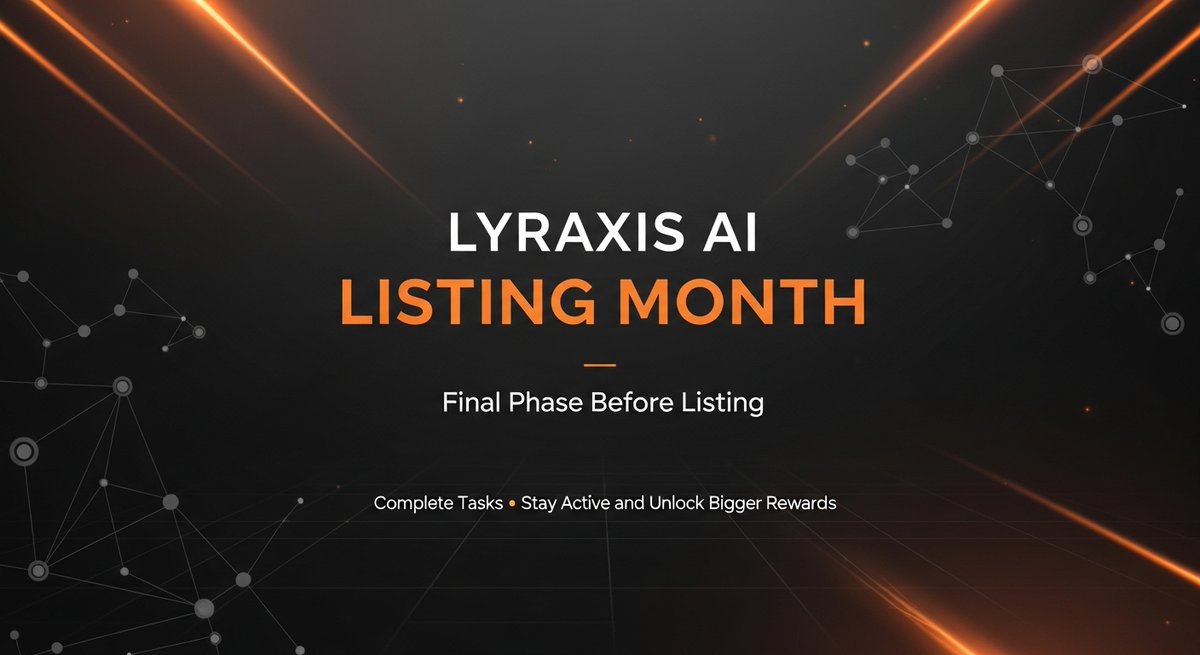 🚀 Lyraxis AI Listing Month Has Arrived

The moment we’ve been building towards is finally here — this is the official listing month for Lyraxis AI.

We spent the past months strengthening the ecosystem, securing partnerships, and preparing for a strong and sustainable launch.