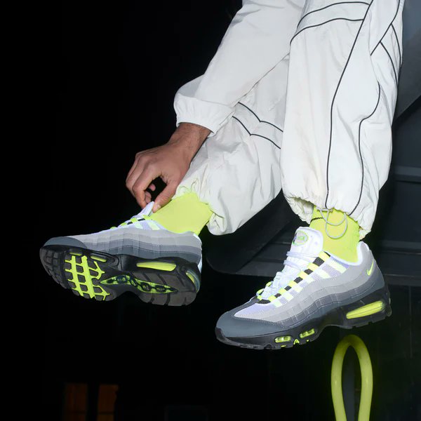 GR8 が NIKE AIR MAX 95 OG BIG BUBBLE “Neon” の店頭抽選方法を発表
