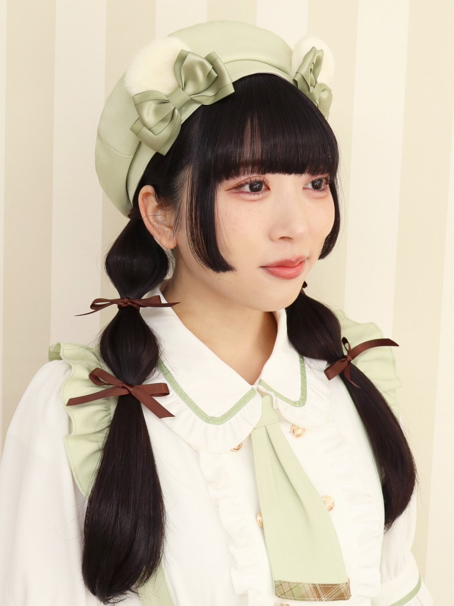 ♥Coming soon Item📷Part3 ＊Boulangerie Nounours ベレー帽(近日販売