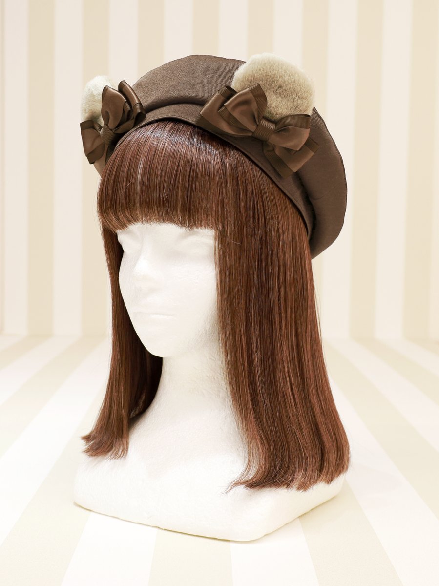♥Coming soon Item📷Part3 ＊Boulangerie Nounours ベレー帽(近日販売