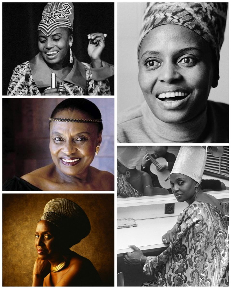 Miriam Makeba was a South African singer and activist. She was known for globalizing African music, as well as for her staunch opposition to apartheid in South Africa. She continued to make music and do activist work until her death in 2008. ❤️🖤💚