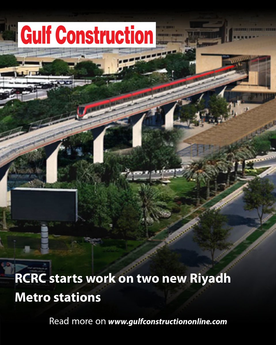Gulf_const's tweet photo. The Royal Commission for Riyadh City (RCRC) has started work on two new Riyadh Metro stations within King Saud University, marking a key milestone on the Red Line extension project.

Read more on https://t.co/yDe6WvyMPe

#GCnews #riyadh #metro https://t.co/yxlLN7A2db