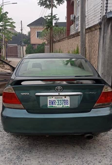 Attention: Stolen Vehicle 

My vehicle, in the attached picture, has been stolen this afternoon at ANOINTED SCHOLARS STREET, OFF ODARANWERE STREET, OPPOSITE LARRITEL HOTEL, MGBUOBA, PORT HARCOURT.

Vehicle Make/Model: Toyota Camry 

Vehicle Colour: Green

Reg. Number: BWR337BB