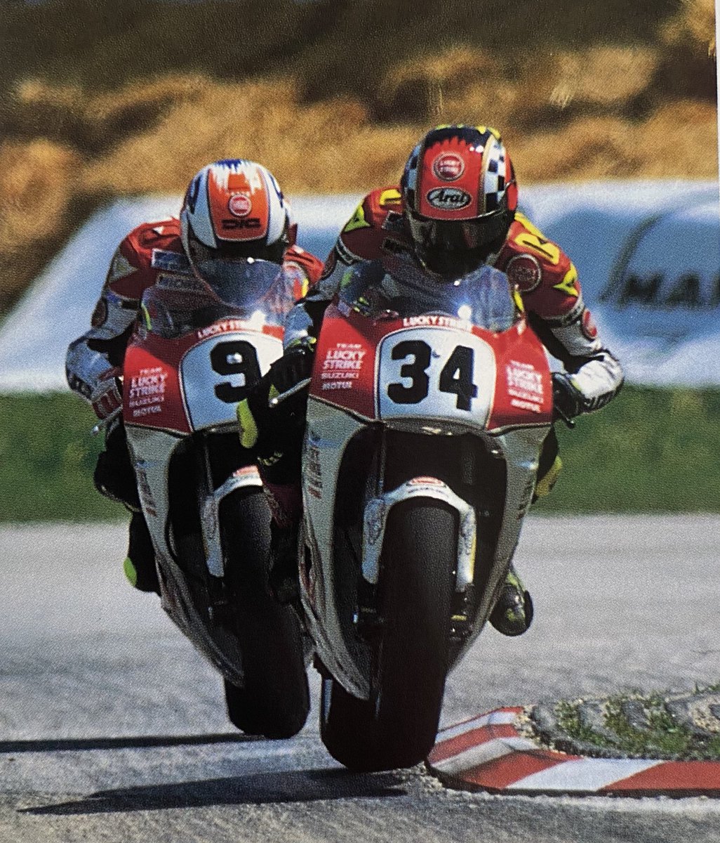 AntonioRamosGP's tweet image. Kevin Schwantz 🇺🇸
Alex Barros 🇧🇷
#LuckyStrike