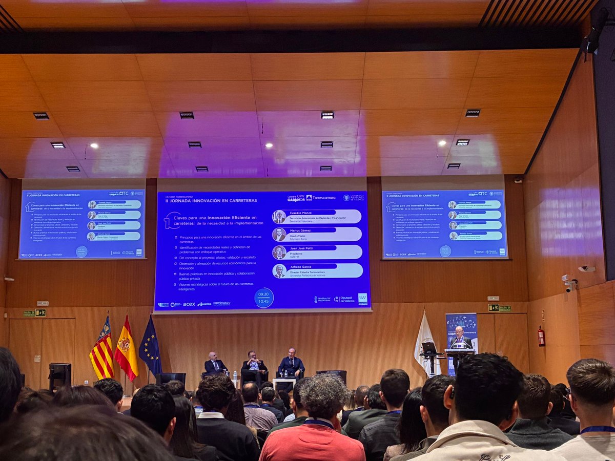 alvac's tweet photo. Hoy asistimos a la II Jornada Innovación en Carreteras Cátedra Torrescámara y UPV Caminos, organizada por la @UPV 

https://t.co/tOSw8zA8PL https://t.co/KIJDWHd8E1