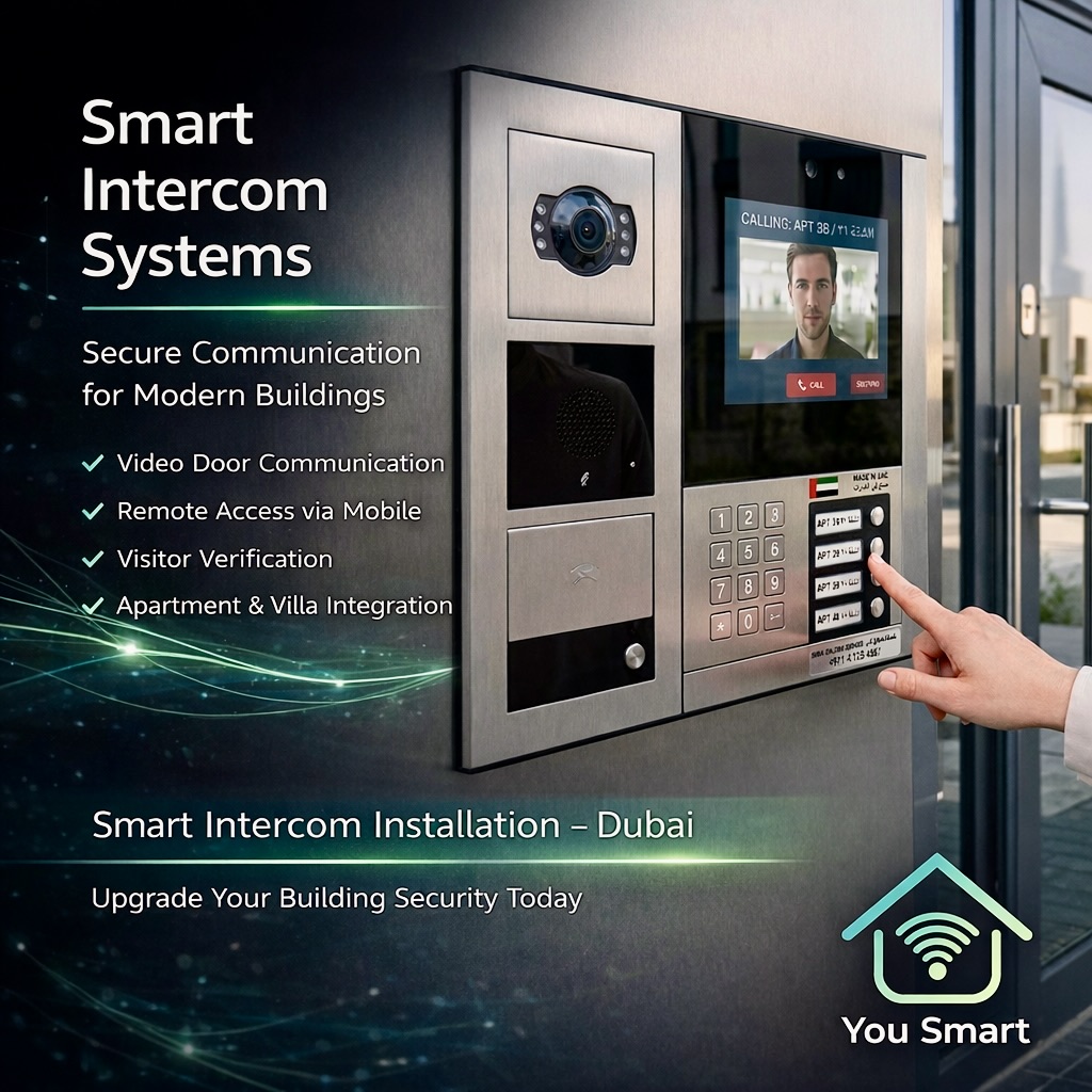 YouSmart__AE's tweet photo. Smart Intercom Systems
Video door communication
Mobile access
Visitor verification
Professional installation across Dubai.
Upgrade today.
#SmartIntercom #Dubai #BuildingSecurity #SmartLiving https://t.co/921HFOd88q
