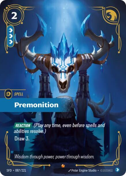Stacked Deck is just a weaker version of Premonition but you players think choosing 1 of 3 is "skill expression". Just take all 3 and move on, weirdo...