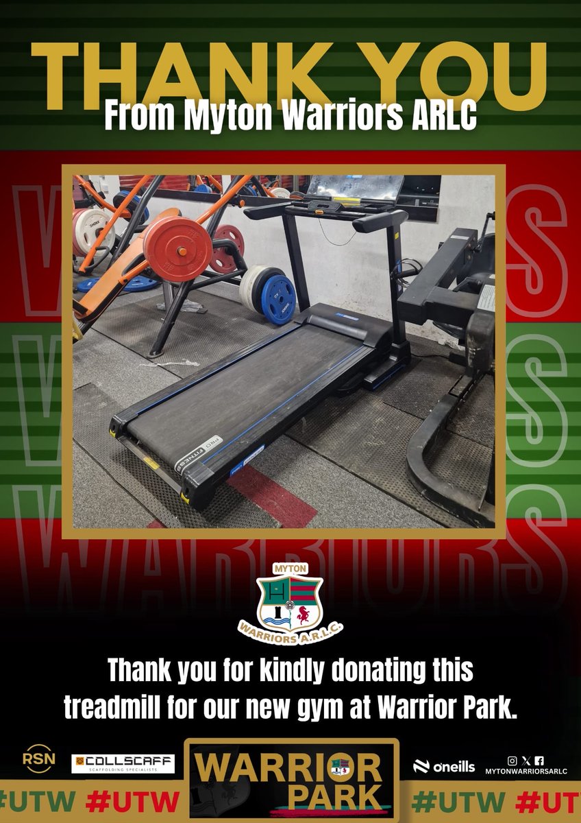 Myton Warriors ARLC tweet media