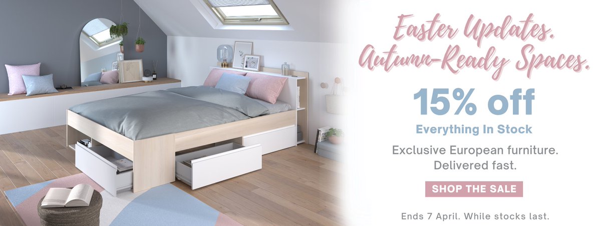Easter updates are here!🐰🌸 Get your space autumn-ready with 15% off everything in stock. Shop our exclusive European furniture and enjoy fast delivery. Hurry - offer ends 7 April. While stocks last.
Shop now: nestdesigns.co.za/products/sale/…