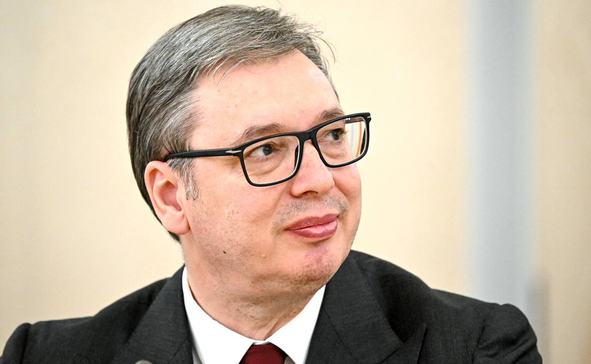 🇷🇸🇮🇷🇺🇸 Los precios del petróleo nos matarán a todos, Vucic presidente de Serbia.

"Estamos entrando en una situación imposible. Si esto continúa, todos en Europa se hundirán literalmente en el infierno. Si no se abre el Estrecho de Ormuz, los precios del petróleo nos matarán a